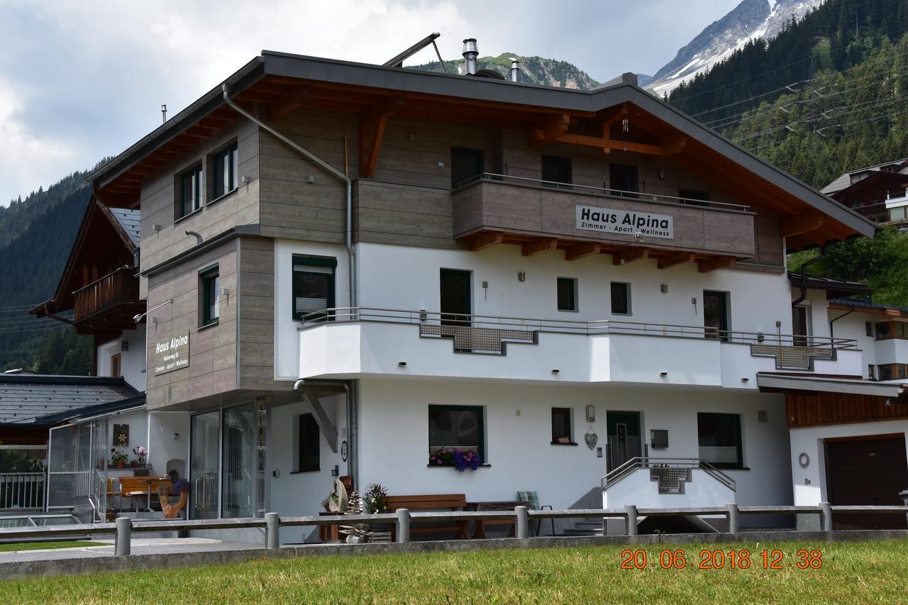 Gaestehaus Alpina ซังคท์อันทอนอัมอาร์ลแบร์ก ภายนอก รูปภาพ